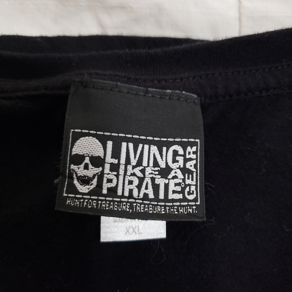 living LIKE A PIRATE GEAR LS T-shirt XXL - Picture 6 of 6
